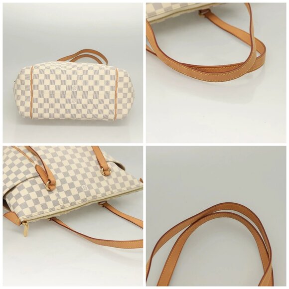 LOUIS VUITTON Damier Azur Totally MM Tote Bag N51262 LV Auth BA2803 - Picture 15 of 16